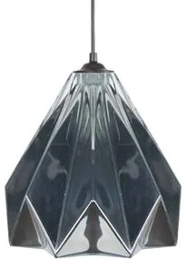 Tosel  Lampadari, sospensioni e plafoniere Lampada a sospensione cuadrado vetro cromo  Tosel