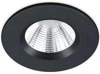 Illuminazione da Incasso da Interno a LED in Metallo Nero Opaco