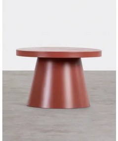 Tavolino Ausiliario Rotondo in Metallo (Ø40,5 cm) Buisel - The Masie