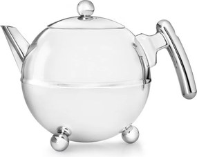 Teiera argentata in acciaio inox 1,2 l Bella Ronde – Bredemeijer