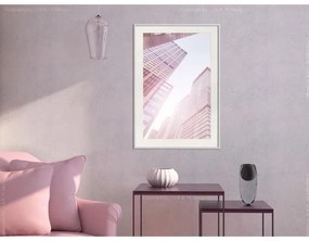 Poster Steel and Glass (Pink)