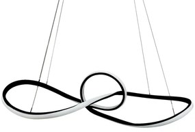 Lampadario LED a sospensione con filo MARCO LED/42W/230V nero