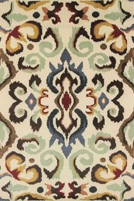 Teppich Tappeto orientale 160 x 230 Beige (Indian) Annodato A Mano