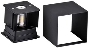 Applique da esterno KIOTO 1xG9/5W/230V IP44 nero