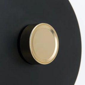 Orion - Lampada da parete flessibile dimmerabile DOTTY 1xGU10/10W/230V nera/ottone