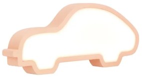 Lampada da tavolo LED per bambini CAR LED/11W/230V rosa