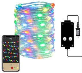 Immax NEO 07736L-LED RGB Striscia dimmerabile per esterni 8,4W/230V 16m IP44 Wi-Fi Tuya