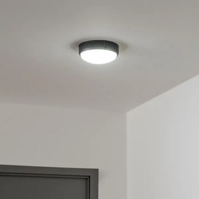 Brilagi - Plafoniera LED industriale SIMA LED/12W/230V IP65 nero