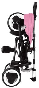 QPlay - Triciclo per bambini 3 in 1 RITO EVA rosa