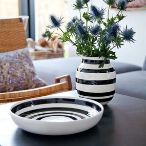Vaso in ceramica bianco/nero Omaggio - Kähler Design