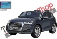 Auto Elettrica per Bambini AUDI Q5 New Model S Line 12V 2 Posti Monitor 4 Pollici colore Nero