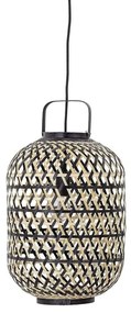 Bloomingville - Sora Lantern Lampada a Sospensione Black Bamboo Bloomingville