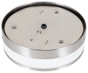 Plafoniera da esterno moderna in acciaio 28 cm IP44 - Flavi