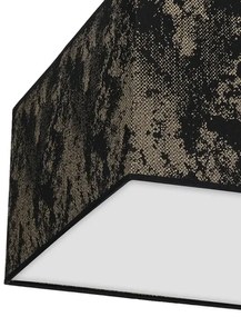 Plafoniera SATINO 2xE27/60W/230V nera/oro