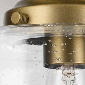 Kichler KL-WINSLOW-SF-NBR-Plafoniera WINSLOW 1xE27/60W/230V diametro 21,6cm ottone