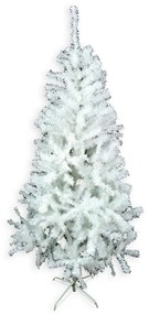 Albero di Natale Bianco PVC Metallo Polietilene 110 x 110 x 210 cm