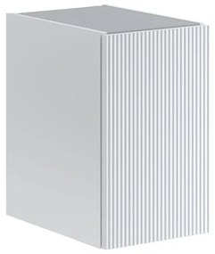 Armadietto bagno a terra Opera 1 anta P 45.5 x L 30 x H 50 cm laccato opaco bianco