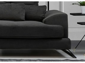 Divano angolare grigio scuro (angolo sinistro) Frido - Balcab Home
