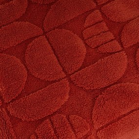 Coperta color mattone in micropile 130x160 cm Mid Century – Casa Selección