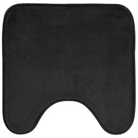 Tappeto da bagno nero 45x45 cm Vitamine - douceur d'intérieur