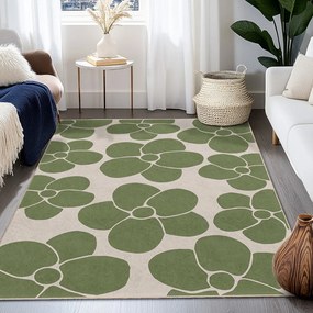 Tappeto verde lavabile 60x100 cm Green Meadow – Mila Home