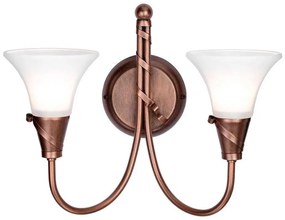 Elstead EM2-COPPER - Applique EMILY 2xE14/40W/230V