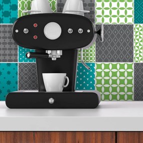 Set di 15 adesivi murali decorativi, 15 x 15 cm Sofia - Ambiance