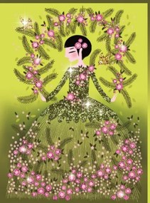 Gioco d'arte - vestito magico scintillante