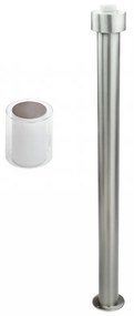 Paletto da Giardino 100cm acciaio INOX, IK06 IP54 - base E27 Base E27