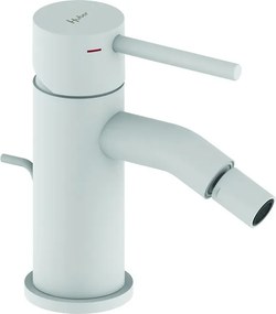 Rubinetto per bidet getto laminare cristallino TAYRONA HUBER bianco verniciato opaco