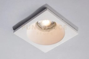 Incasso shadow bianco quadrato 1 luce attacco gu10 11,5x11,5x5,7cm ...