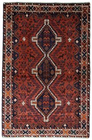 Shiraz Tappeto persiano 170 x 110 Rosso (Iran) Annodato A Mano
