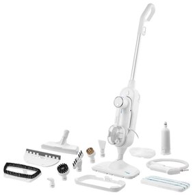 Sencor - Multifunzione spazzolone a vapore 2in1 1500W/230V IPX4 bianco