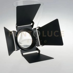 Led-jet-diff80 deviatore flusso luminoso per faro binario jet 40w 8cm