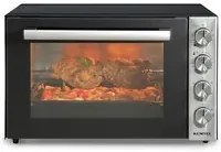 Forno d'appoggio multifunzione nero inox LX-9645 Kumtel