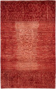 Loribaft Tappeto persiano 130x90 Rosso (Iran) Annodato A Mano