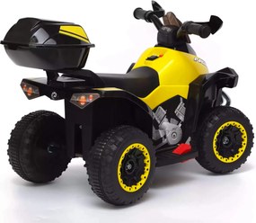 Mini Quad Elettrico per Bambini 6V Kidfun Invictus Giallo...