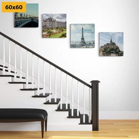 Set di quadri – Francia affascinante