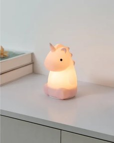 Eglo 75946-LED RGBW Luce notturna ricaricabile per bambini CASTELLINO LED/5W/5V 1200mAh unicorno