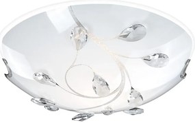 GLOBO 40404-2 - Plafoniera BURGUNDY 2xE27/60W/230V