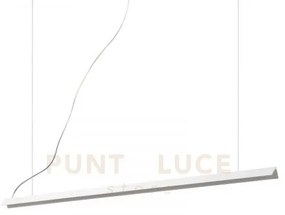 V-line sospensione led bianca led 3000k 20w 1700 lm 110cm