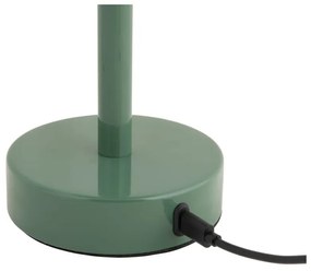 Lampada da tavolo a LED verde con paralume in metallo (altezza 24,5 cm) James - Leitmotiv
