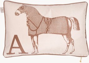 Cuscino in velluto Horse