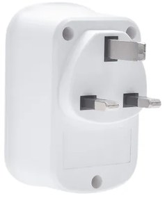 Solight PA03UK - Adattatore da viaggio per prese UK 230V con 2 porte USB-A e 1 porta USB-C