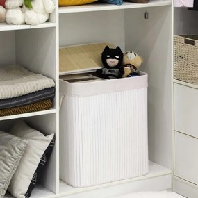 Cesto per la biancheria GUS bianco