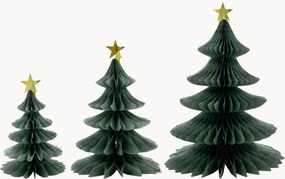 Set di 3 addobbi di Natale fatti a mano Tree