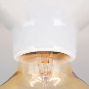 Orion - Plafoniera FROST 1xE27/60W/230V bianca