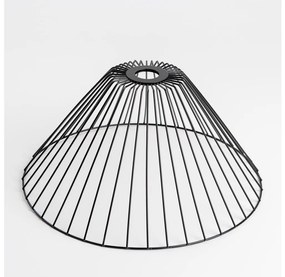 Paralume universale CURITIBA Ø 45 cm, nero