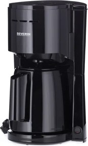 Severin KA 9306 - Macchina da caffè con caraffa termica 1 l 1000 W/230 V, nera