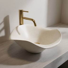 Lavabo da appoggio in ceramica REA HM-35B Handmade ART